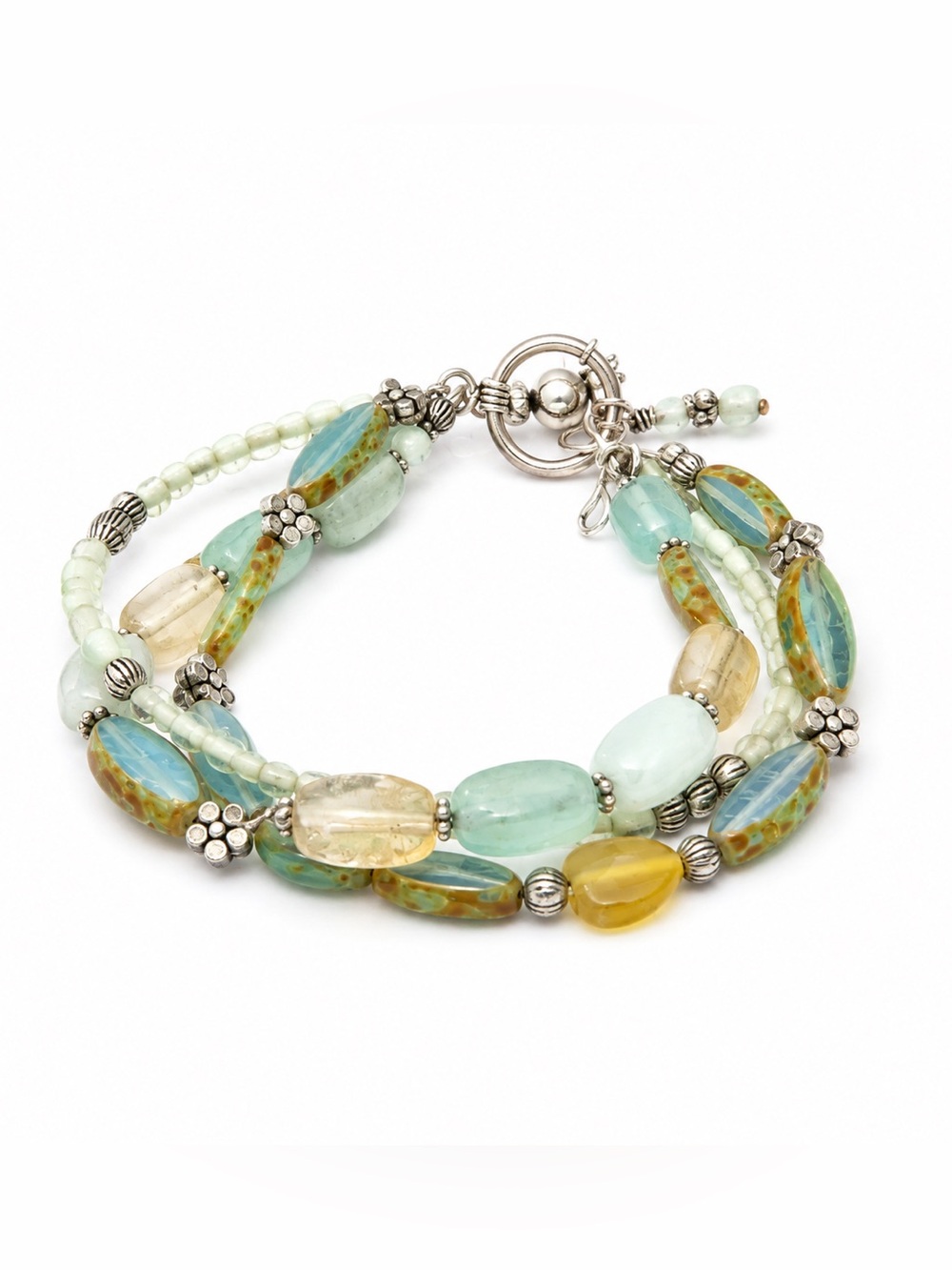 Mitigate and beaded bracelet